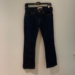 J Brand cropped bootcut jeans
